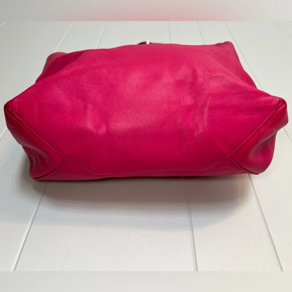 CELINE Horizontalkava Tote‎ Bag Pink Leather 100% authentic